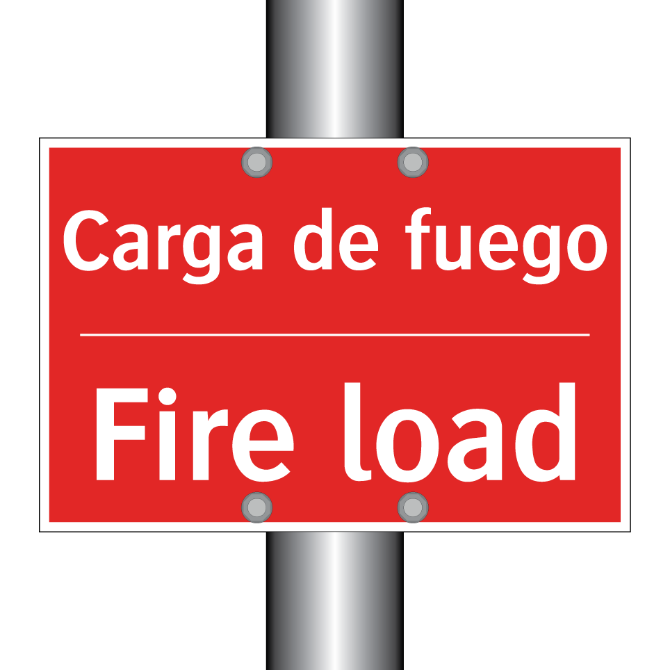 Carga de fuego - Fire load