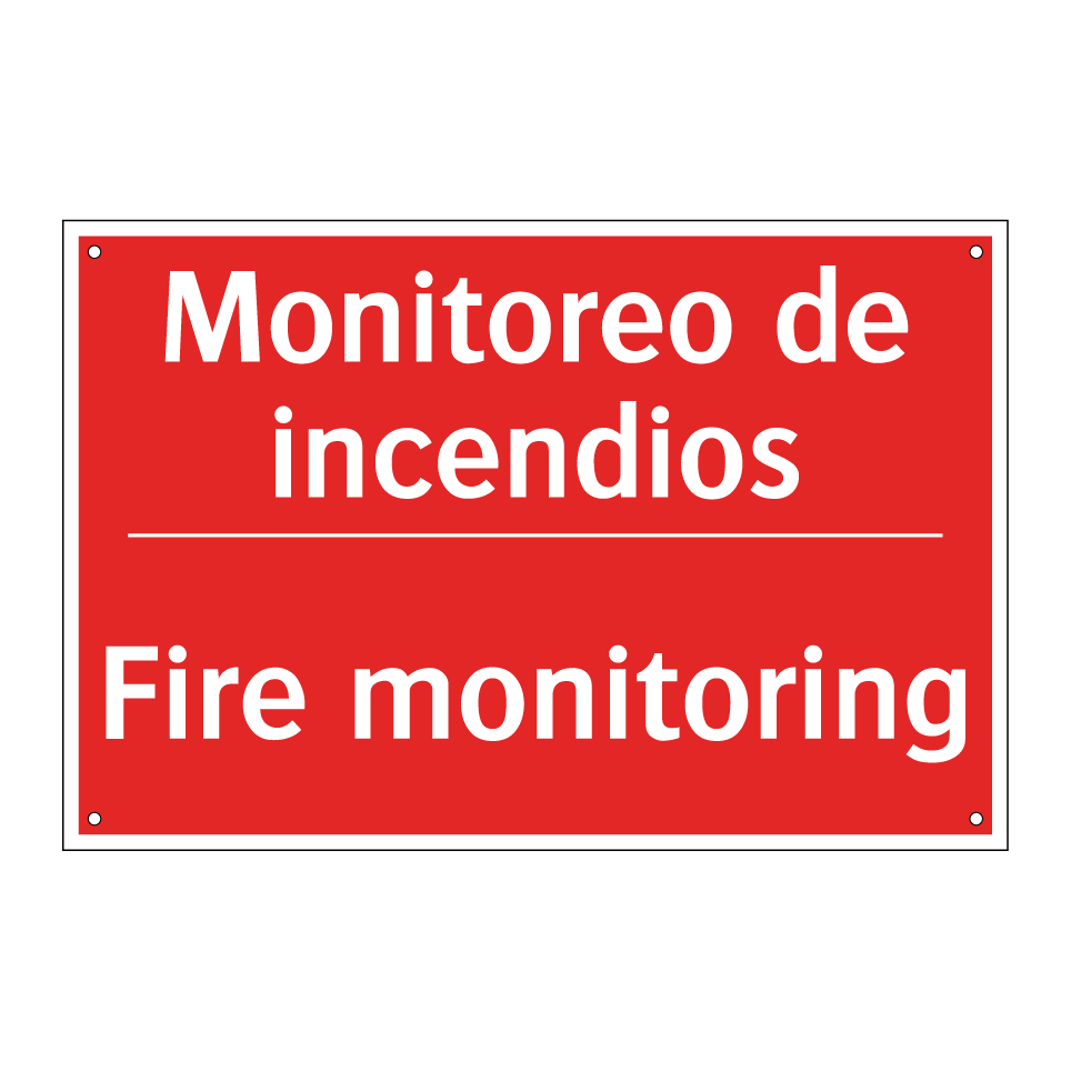 Monitoreo de incendios - Fire monitoring