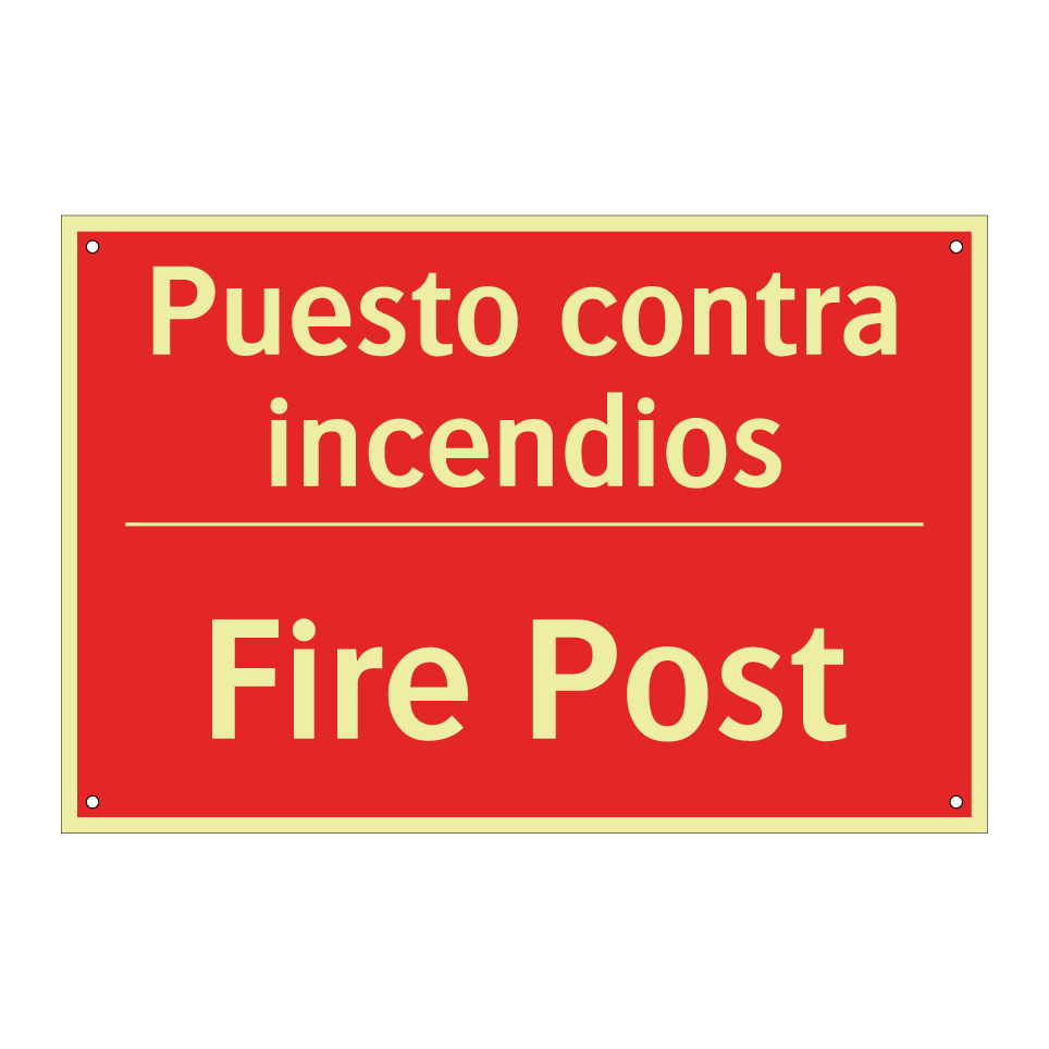 Puesto contra incendios - Fire Post