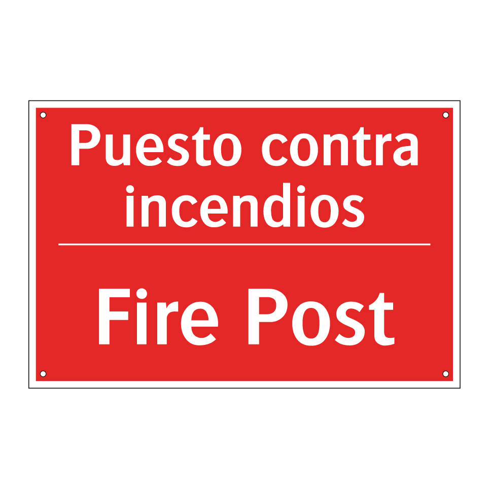 Puesto contra incendios - Fire Post