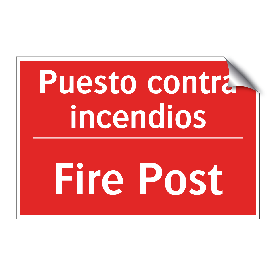 Puesto contra incendios - Fire Post