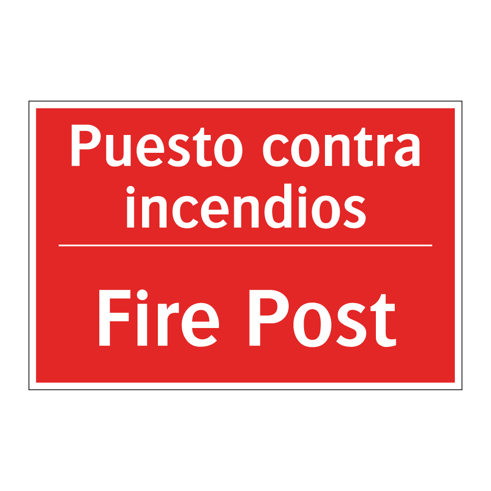 Puesto contra incendios - Fire Post