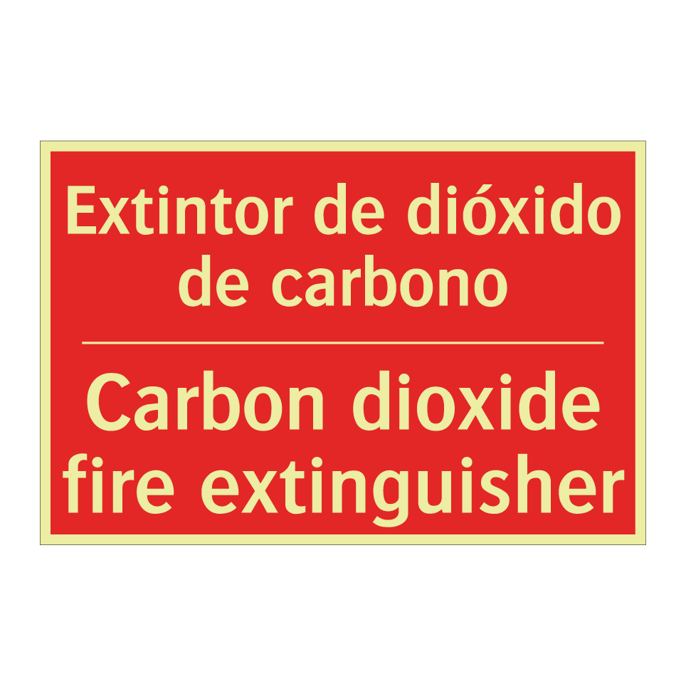 Extintor de dióxido de carbono - Carbon dioxide fire /.../