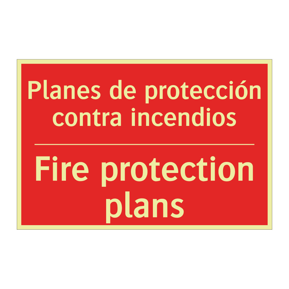 Planes de protección contra /.../ - Fire protection plans