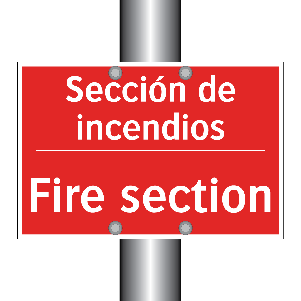 Sección de incendios - Fire section