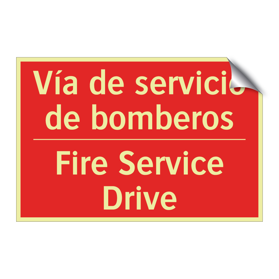 Vía de servicio de bomberos - Fire Service Drive
