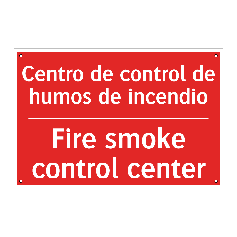 Centro de control de humos de /.../ - Fire smoke control center