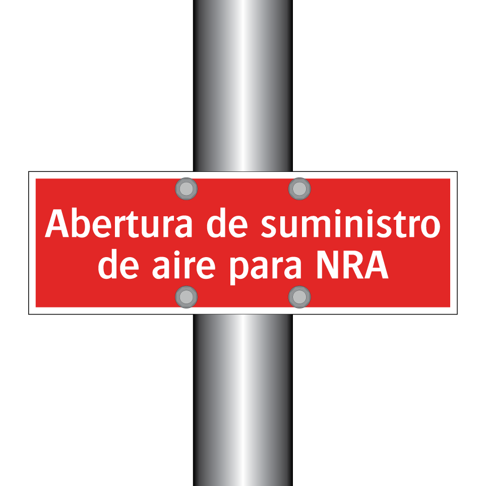 Abertura de suministro de aire para NRA