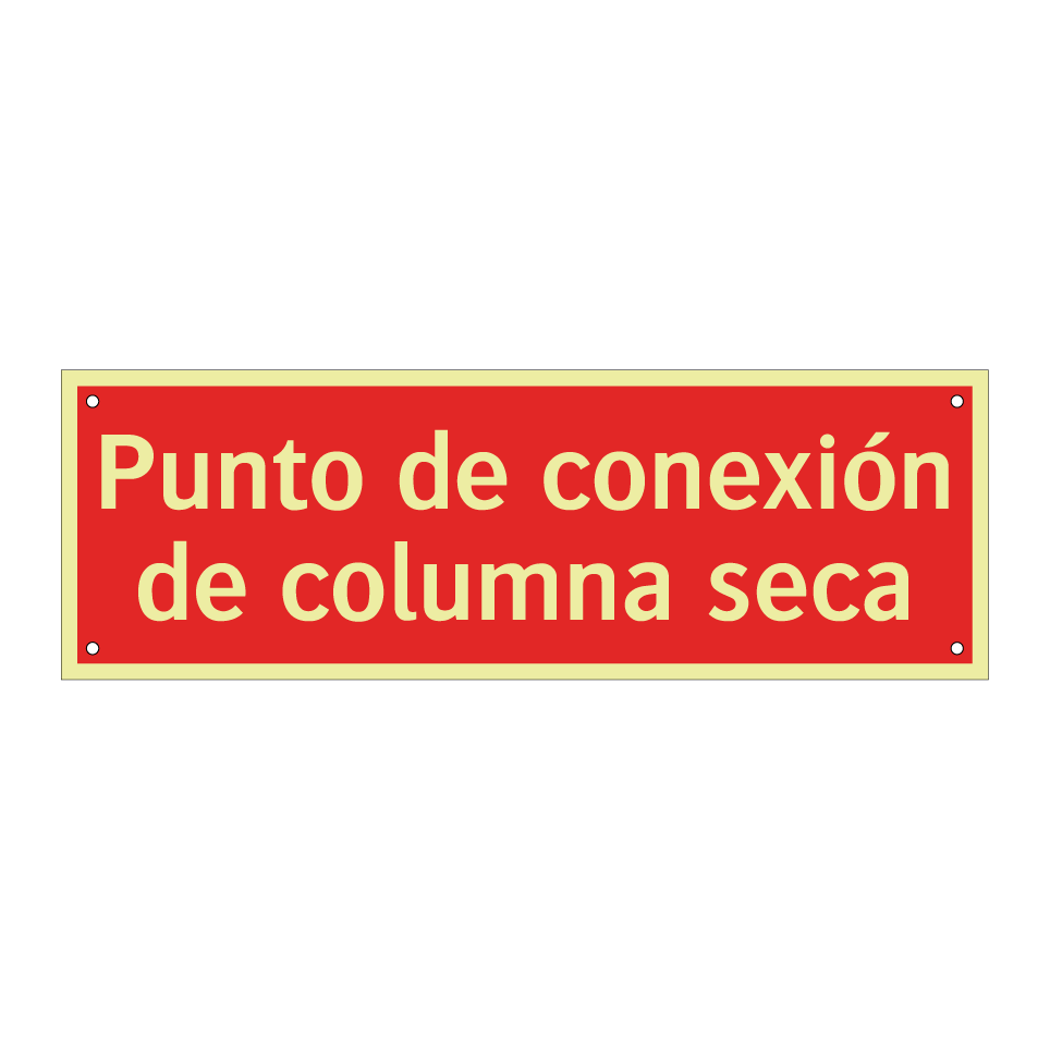 Punto de conexión de columna seca