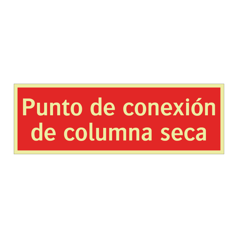 Punto de conexión de columna seca