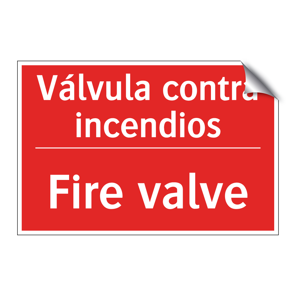 Válvula contra incendios - Fire valve