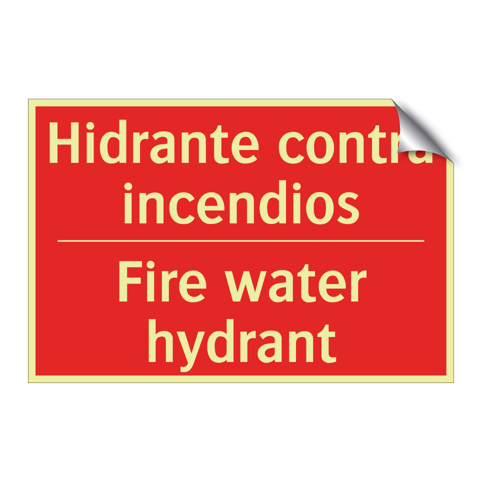 Hidrante contra incendios - Fire water hydrant
