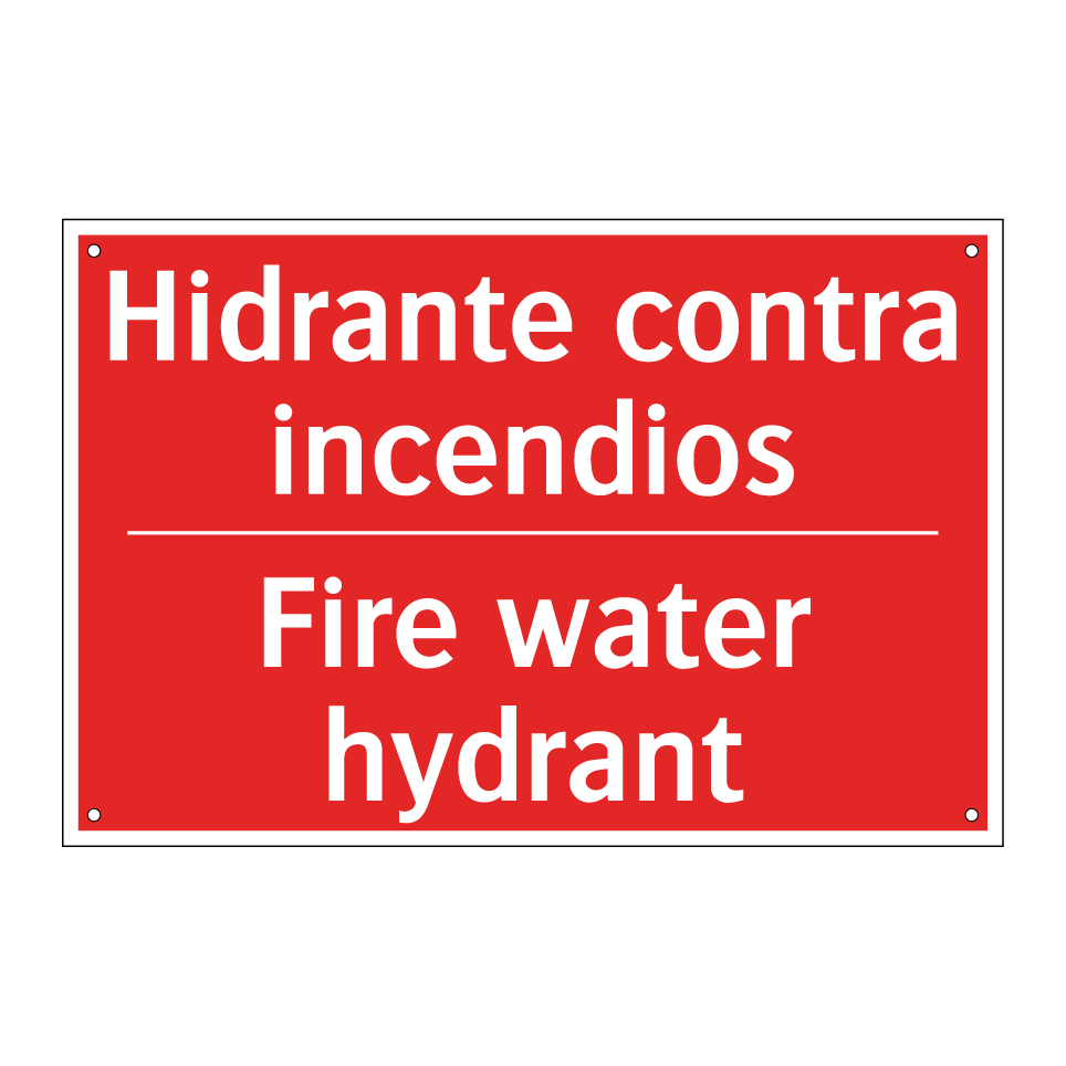Hidrante contra incendios - Fire water hydrant