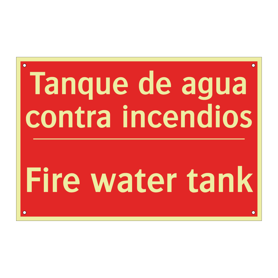 Tanque de agua contra /.../ - Fire water tank