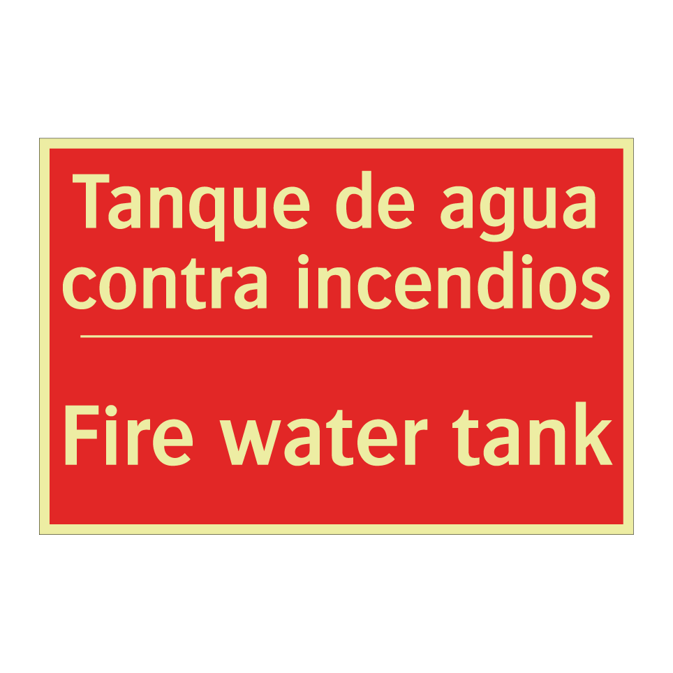 Tanque de agua contra /.../ - Fire water tank