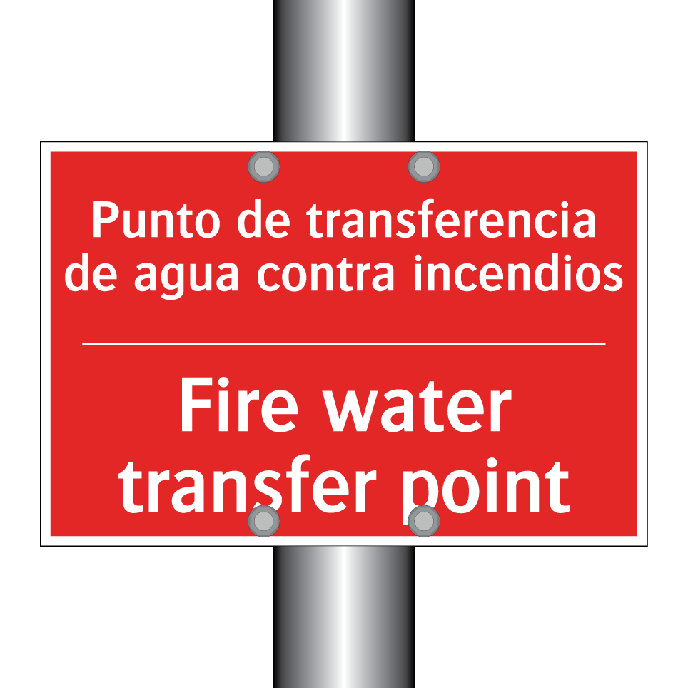 Punto de transferencia de /.../ - Fire water transfer point