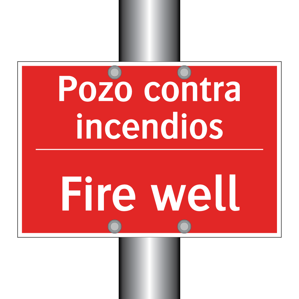 Pozo contra incendios - Fire well