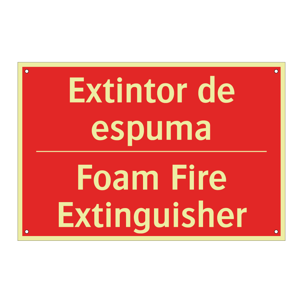 Extintor de espuma - Foam Fire Extinguisher