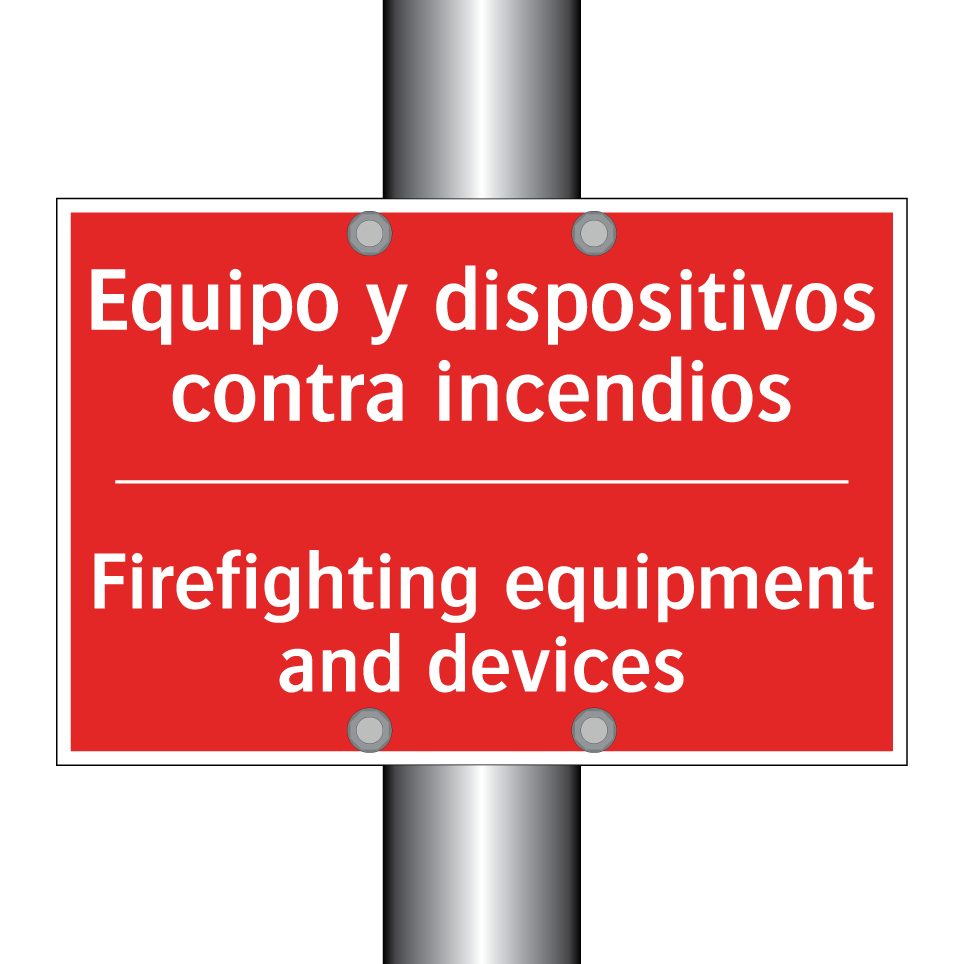 Equipo y dispositivos contra /.../ - Firefighting equipment and /.../