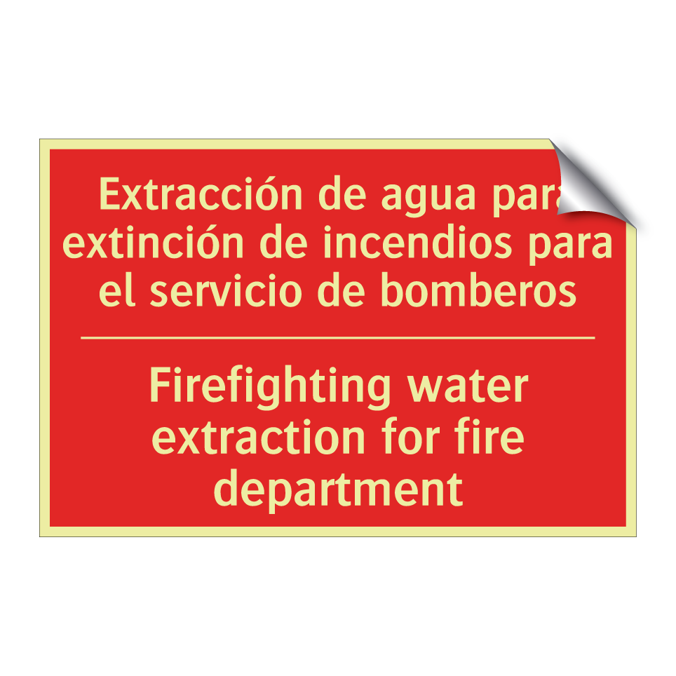 Extracción de agua para /.../ - Firefighting water extraction /.../