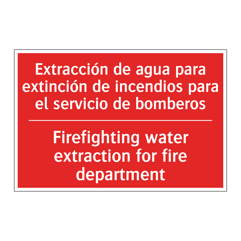 Extracción de agua para /.../ - Firefighting water extraction /.../