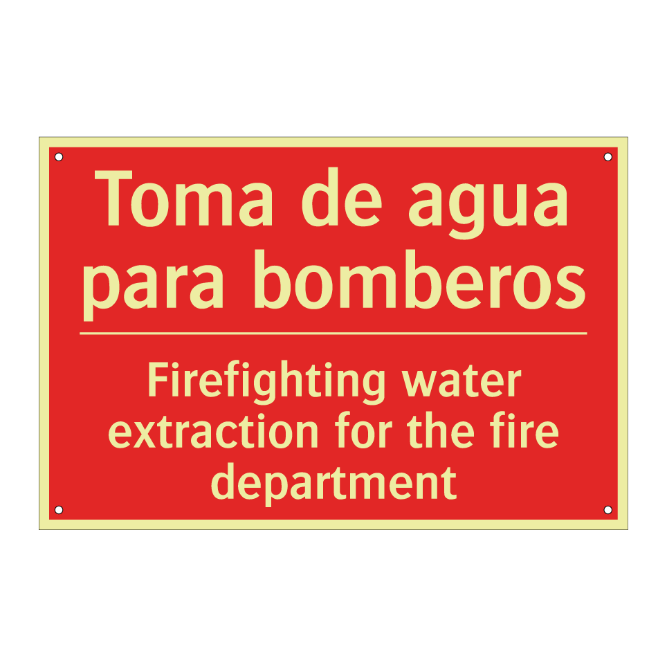 Toma de agua para bomberos - Firefighting water extraction /.../