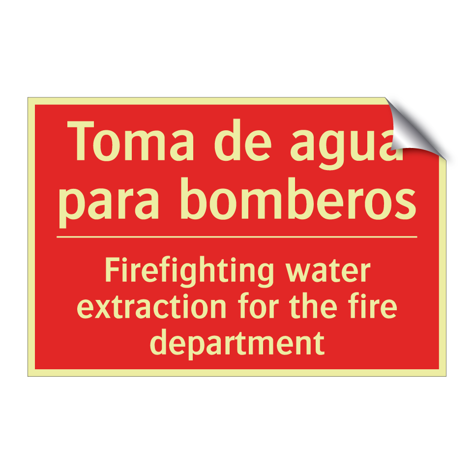 Toma de agua para bomberos - Firefighting water extraction /.../