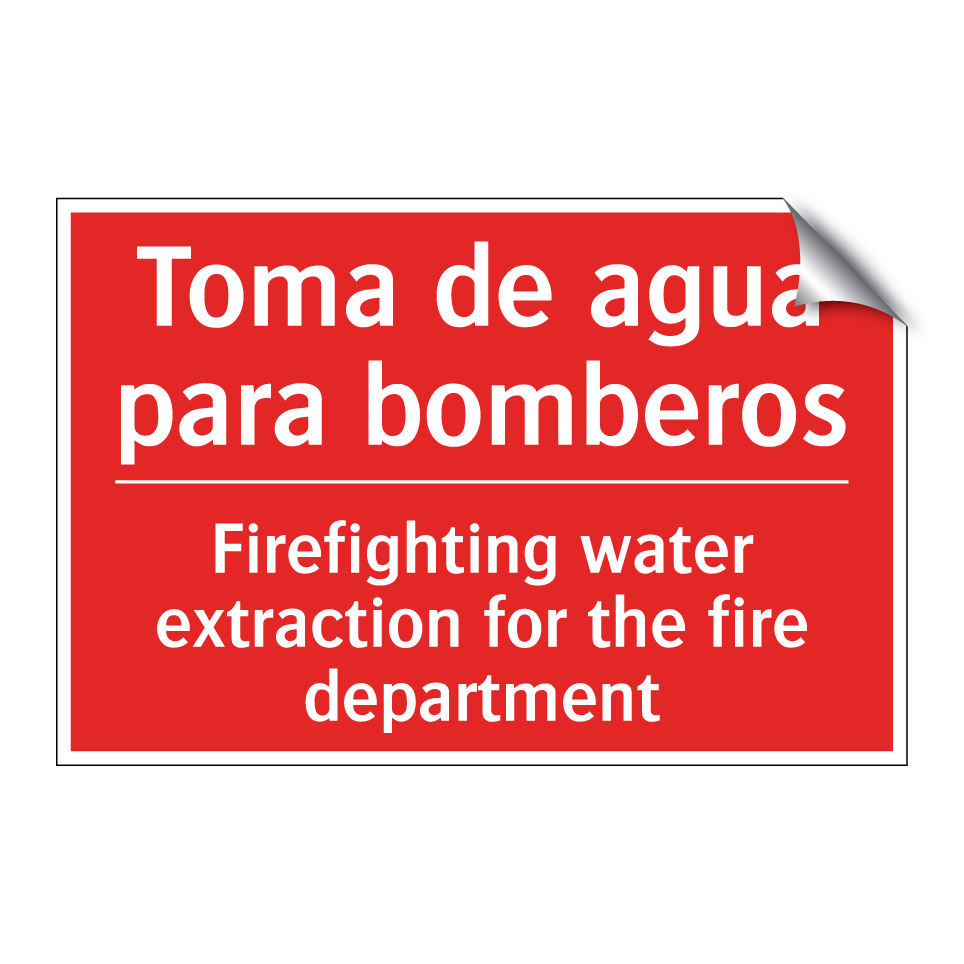 Toma de agua para bomberos - Firefighting water extraction /.../