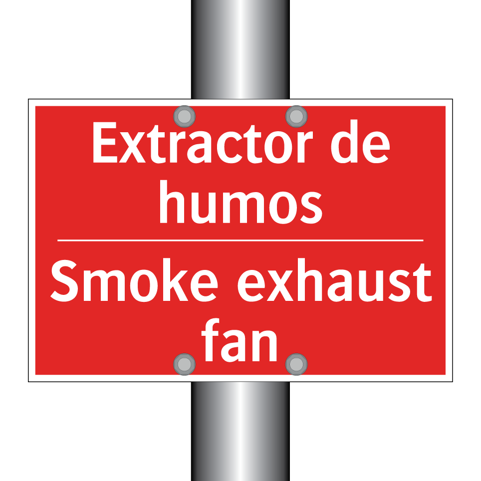Extractor de humos - Smoke exhaust fan