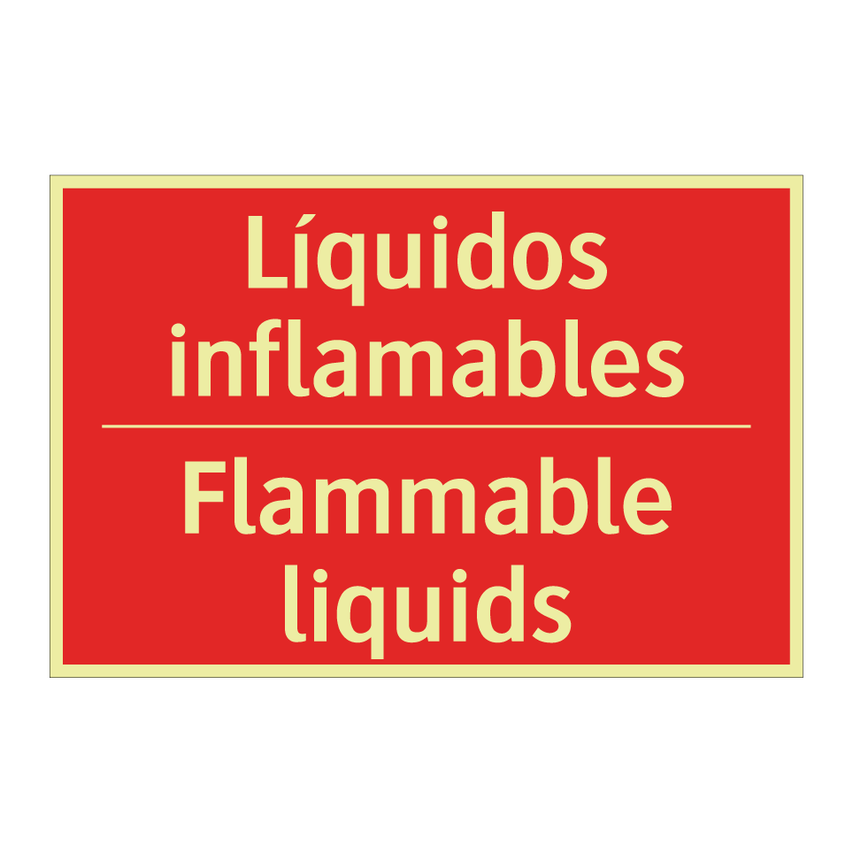 Líquidos inflamables - Flammable liquids