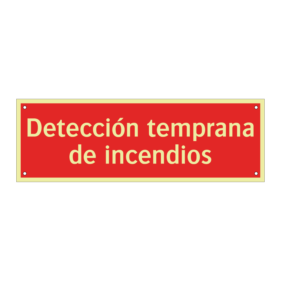 Detección temprana de incendios