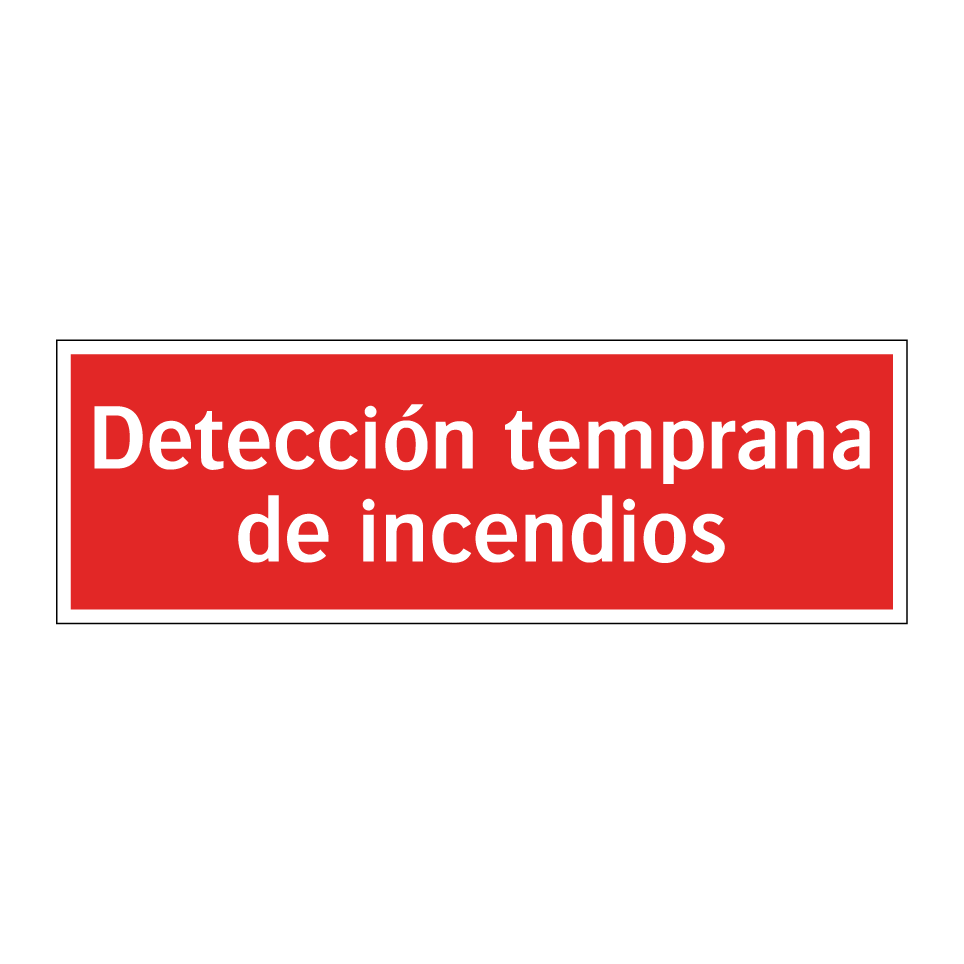 Detección temprana de incendios