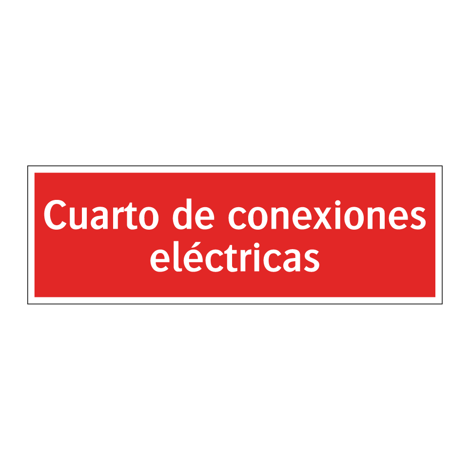 Cuarto de conexiones eléctricas