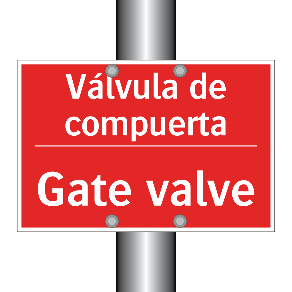 Válvula de compuerta - Gate valve