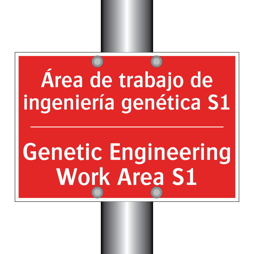 Área de trabajo de ingeniería /.../ - Genetic Engineering Work Area /.../