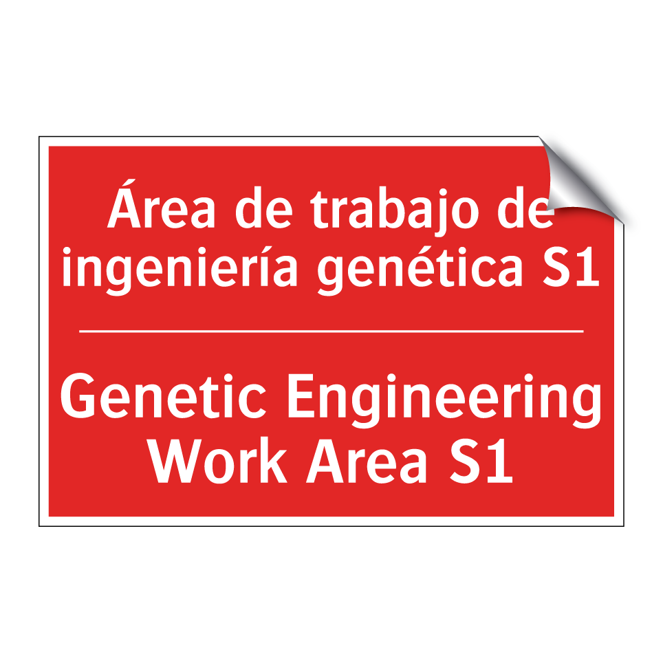 Área de trabajo de ingeniería /.../ - Genetic Engineering Work Area /.../