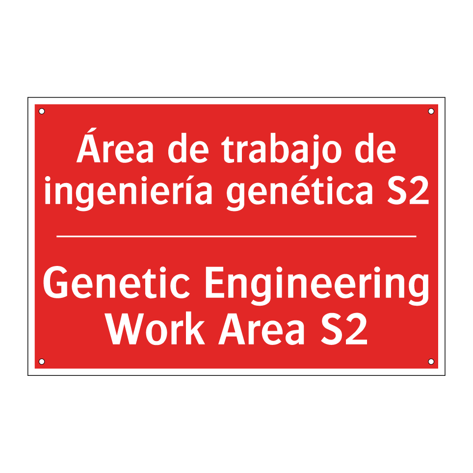 Área de trabajo de ingeniería /.../ - Genetic Engineering Work Area /.../
