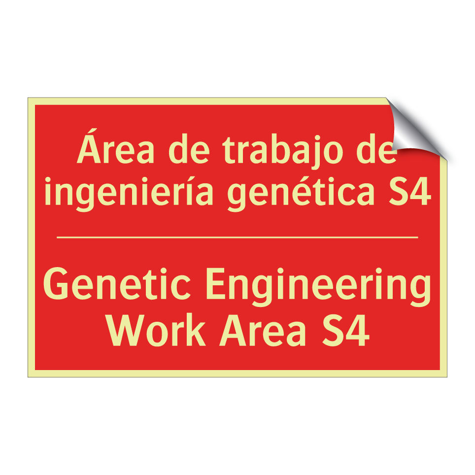 Área de trabajo de ingeniería /.../ - Genetic Engineering Work Area /.../