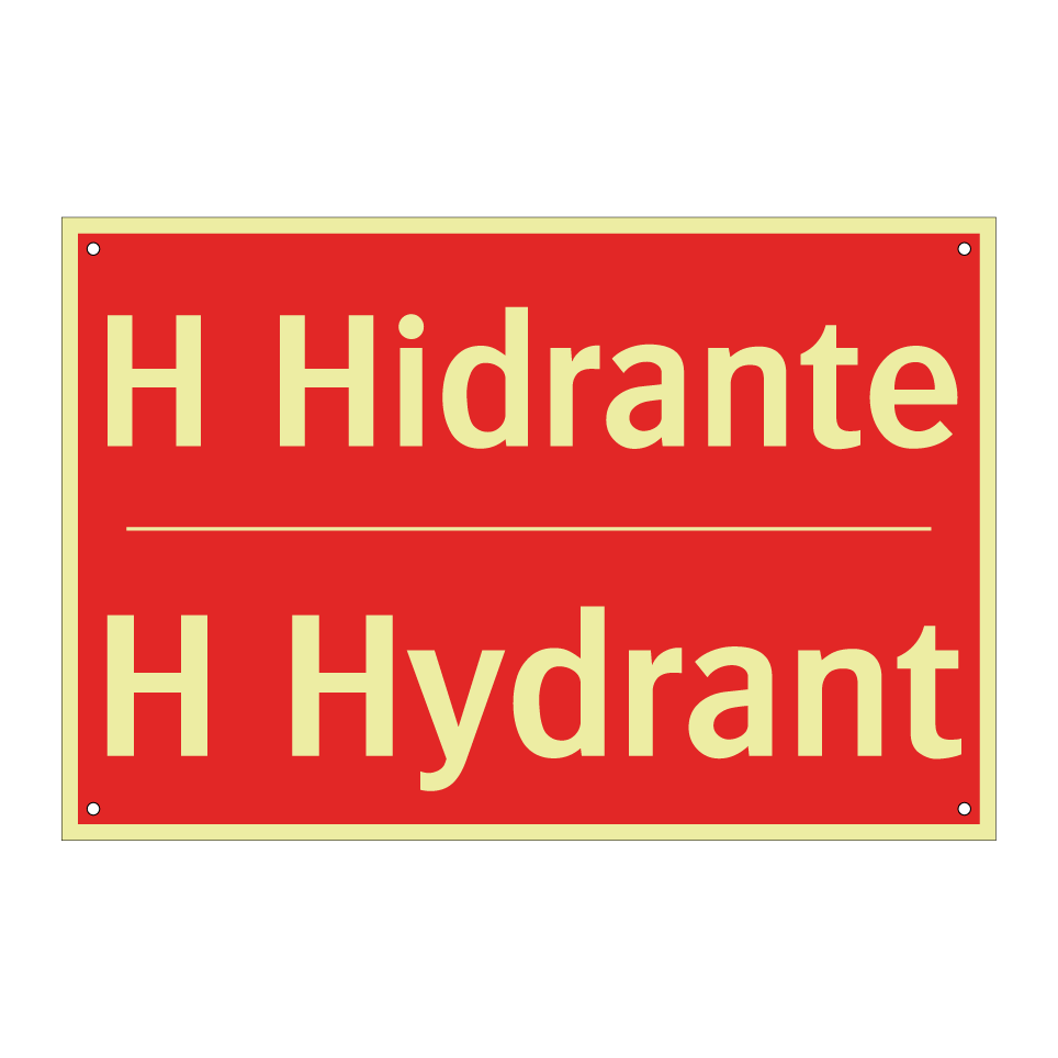 H Hidrante - H Hydrant