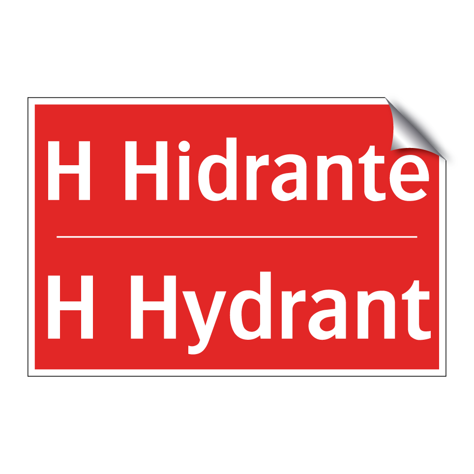 H Hidrante - H Hydrant