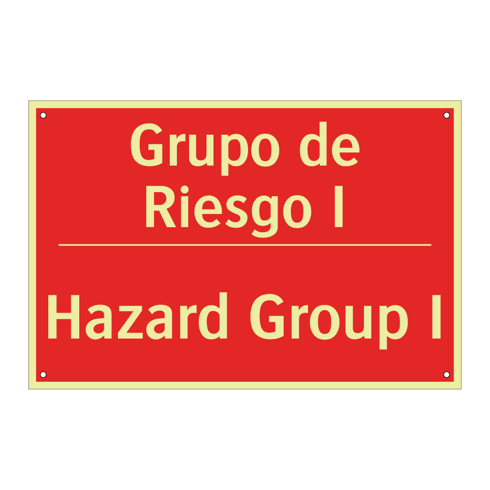 Grupo de Riesgo I - Hazard Group I
