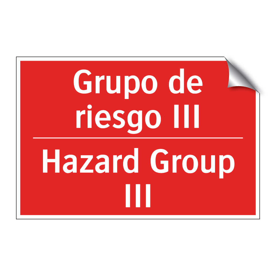 Grupo de riesgo III - Hazard Group III