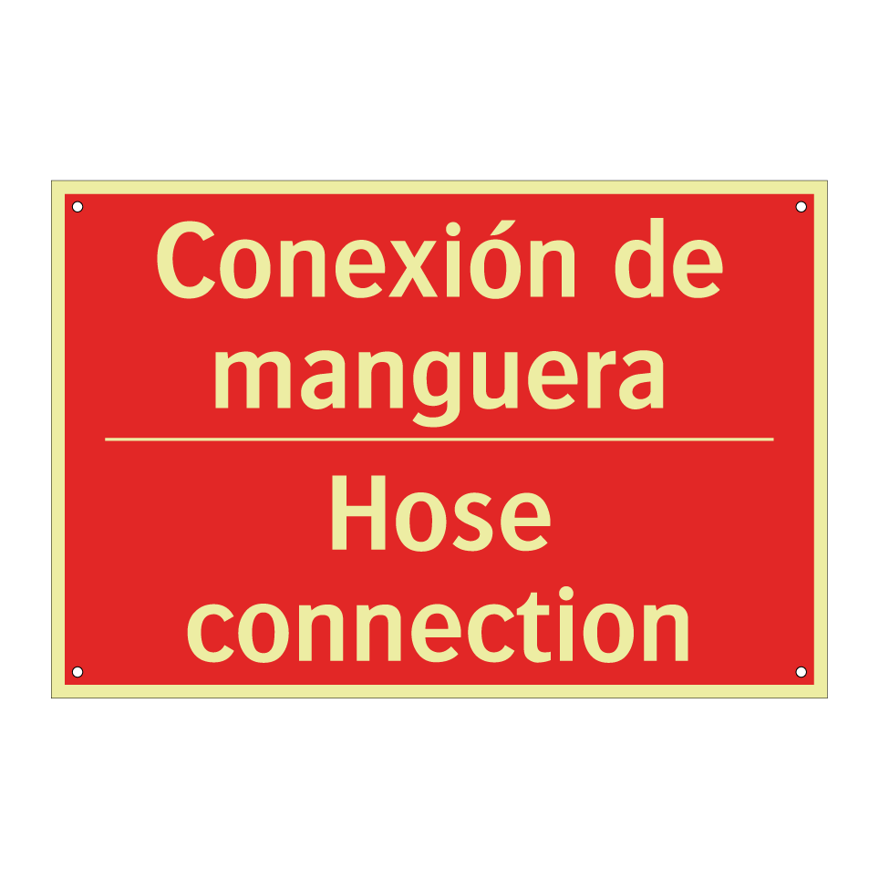 Conexión de manguera - Hose connection