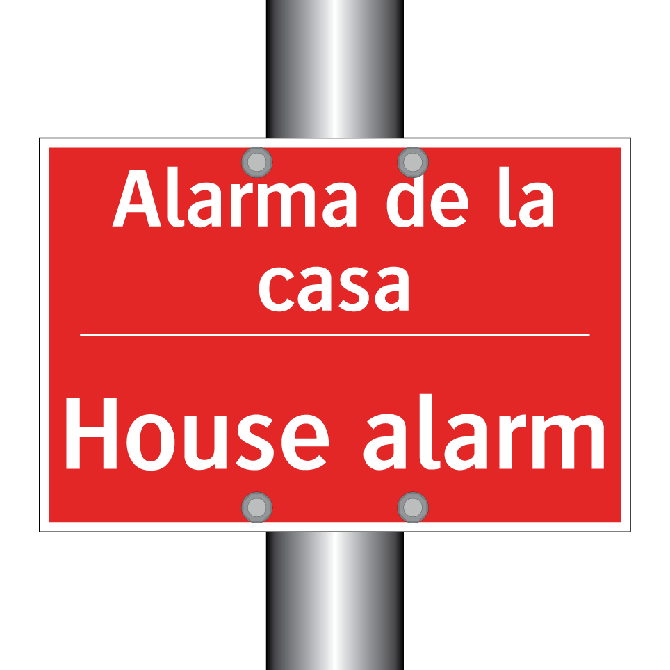 Alarma de la casa - House alarm