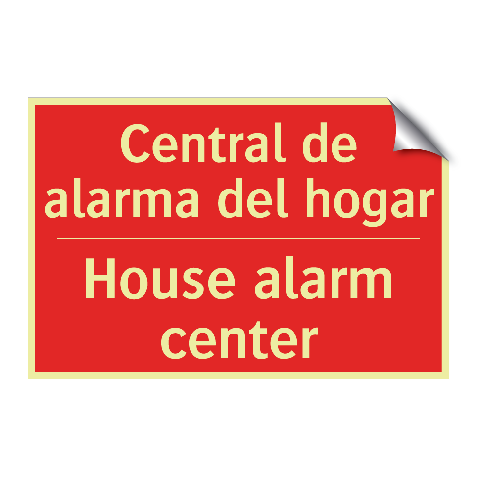 Central de alarma del hogar - House alarm center