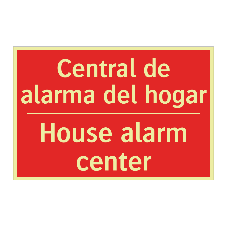 Central de alarma del hogar - House alarm center