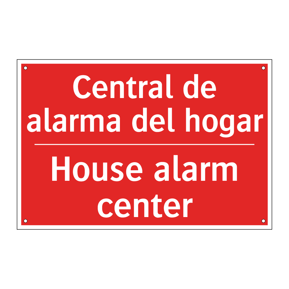 Central de alarma del hogar - House alarm center