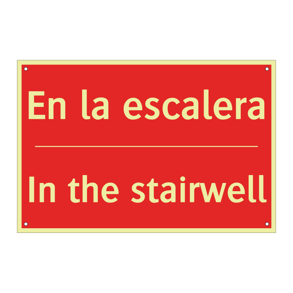 En la escalera - In the stairwell
