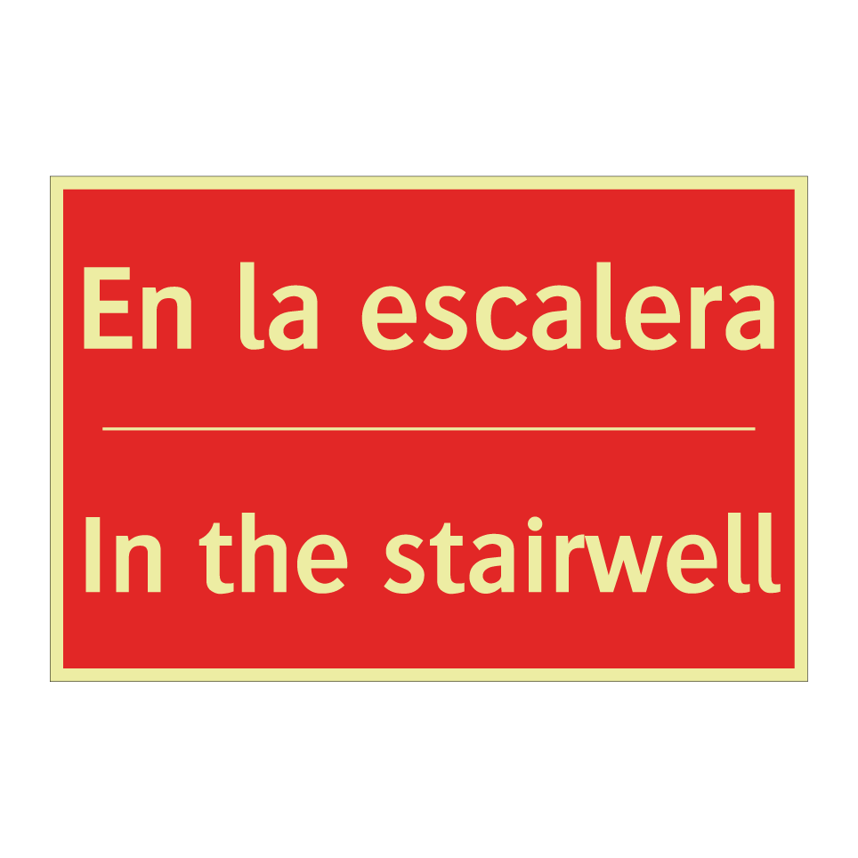 En la escalera - In the stairwell