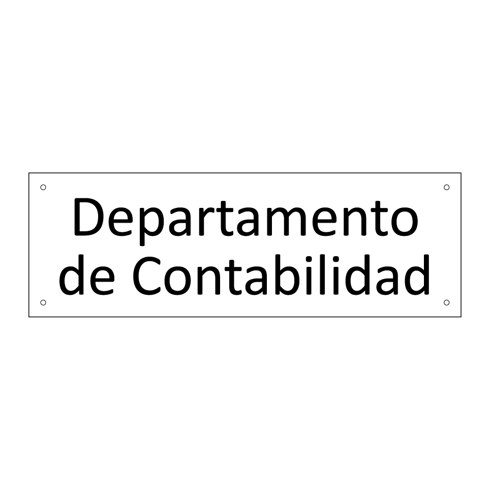 Departamento de Contabilidad